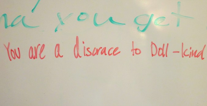 you are a digrace to doll kind final